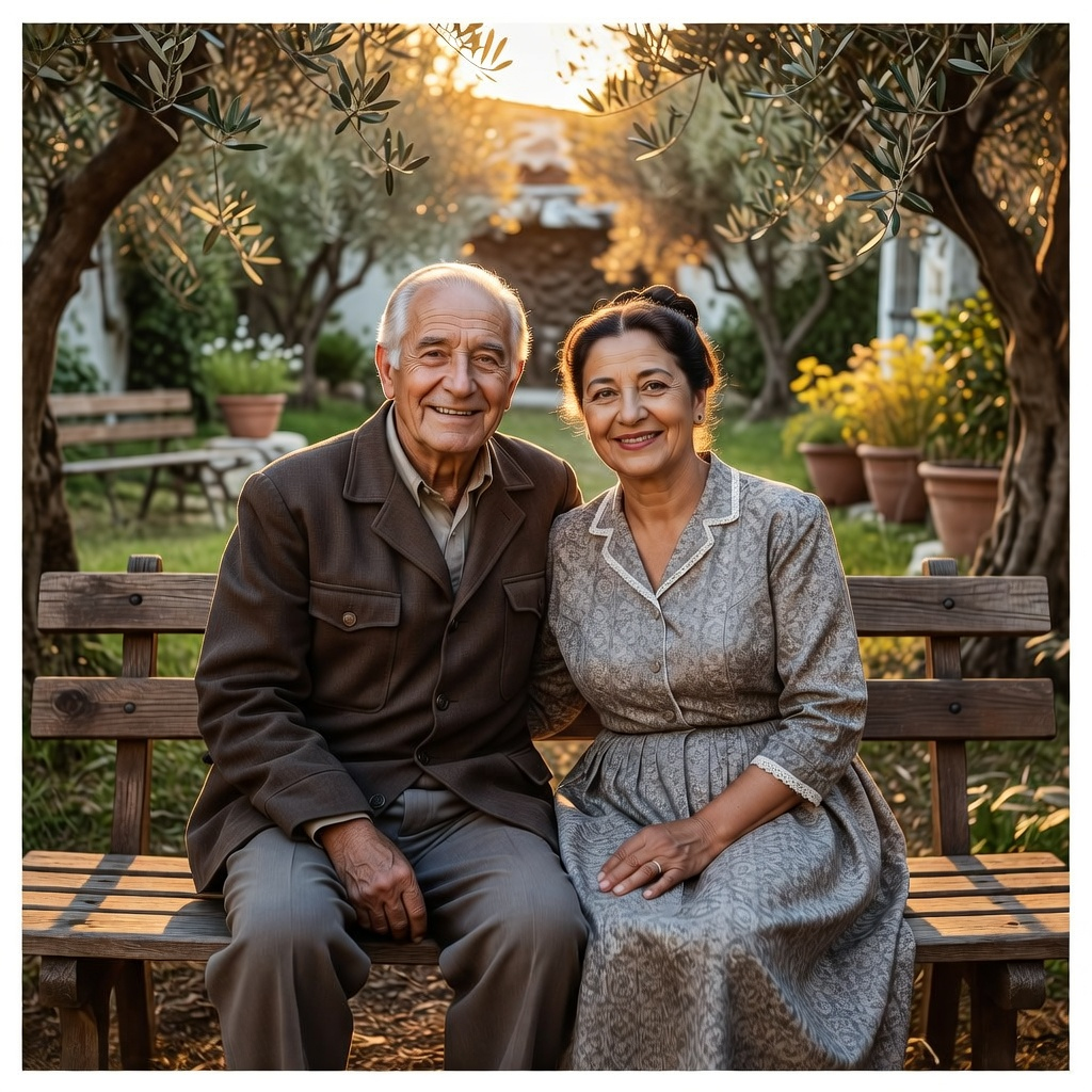 Ideas de regalo con fotos familiares antiguas para padres y abuelos