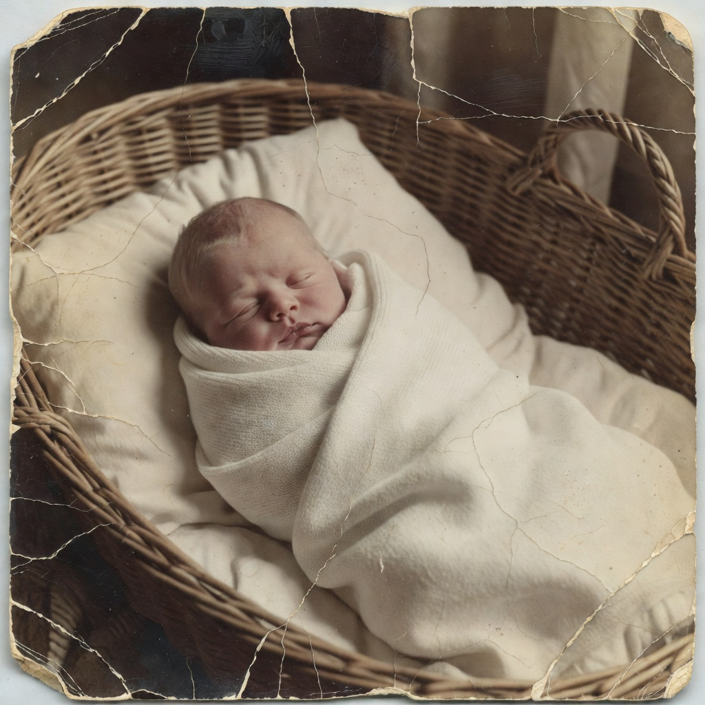 Alte Kinderfotos restaurieren