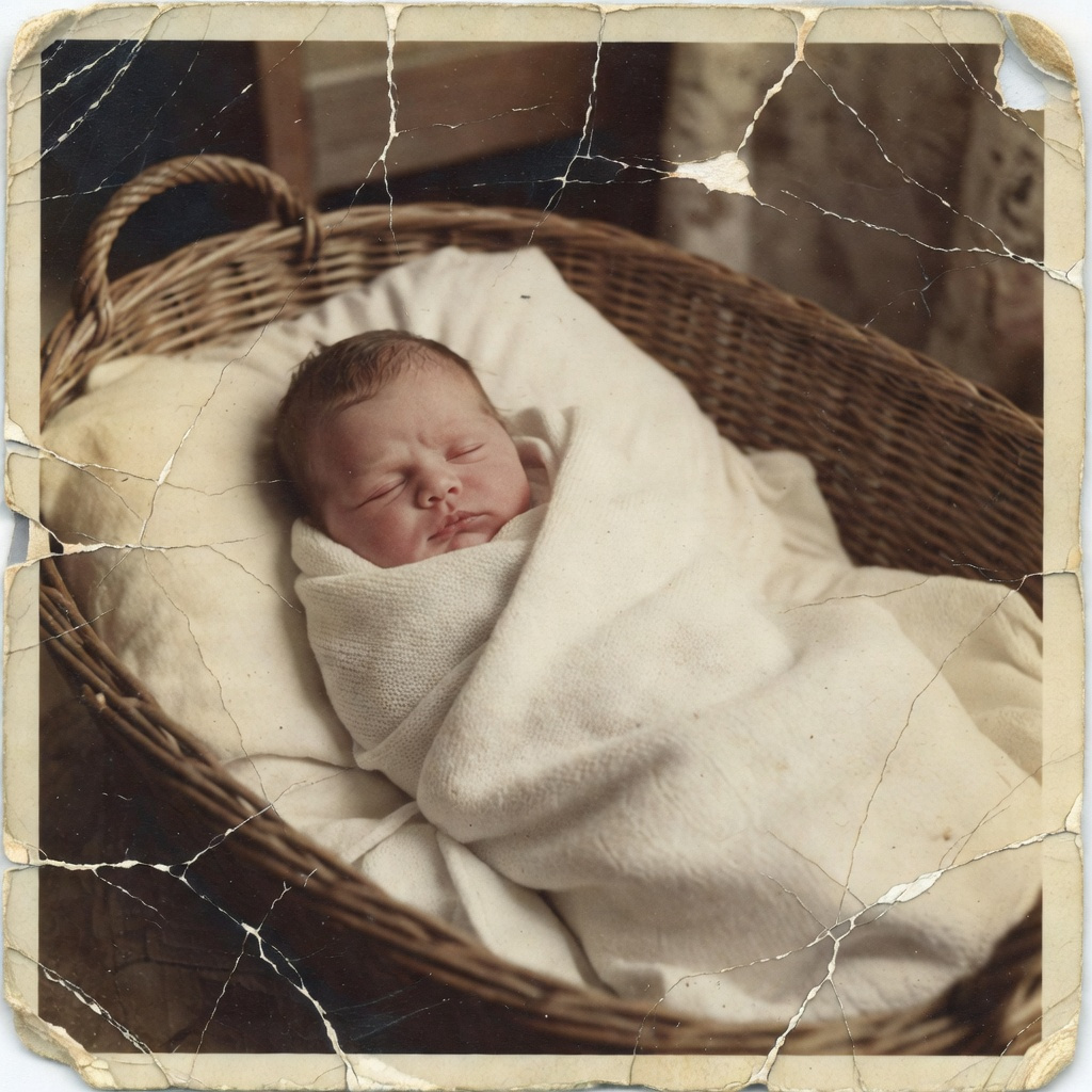 Come restaurare le vecchie foto di bambini